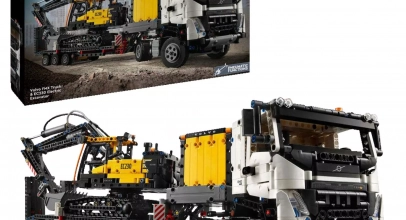 LEGO Technic 42175 Volvo FMX LKW mit EC230 Electric Raupenbagger Bausatz für 142,19€ inkl. Versand!