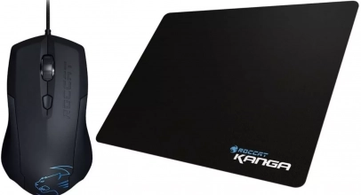 Roccat Set Gaming Bundle Lua Tri-Button Mouse + Kanga Gamer Mouse-Pad Maus-Pad für 11,99€ inkl. Versand!