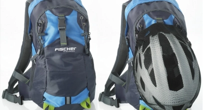 FISCHER Fahrrad Rucksack blau 15lm Helmnetz, Regencover, Trinksystemhalterung für 24,99€ inkl. Versand!