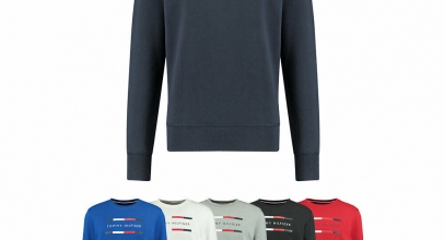 Tommy Hilfiger Herren Sweatshirt Bio-Baumwolle verschiedene Farben für 59,90€ inkl. Versand!