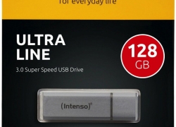 Intenso 128GB USB-Stick Ultra Line (USB 3.0) in silber für 13,99€ inkl. Versand!