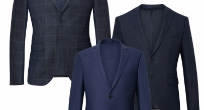 Steffen Klein Herren Sakko Designer-Sakko 2-Knopf-Leiste Business Slim Fit für 49,90€ inkl. Versand!