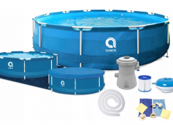 16-in-1 Pool Stahlrahmen Gartenpool Schwimmbecken (305x76cm) für 159,-€ inkl. Versand!