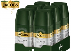 JACOBS Löskaffee Millicano 6x100g Gläser löslicher Kaffee für 23,49€ inkl. Versand!