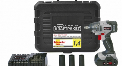 1/2″ Akku-Schlagschrauber Set Brushless Planetengetriebe für 89,-€ inkl. Versand