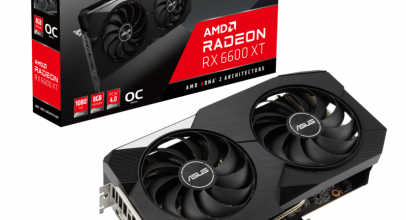 ASUS AMD Radeon RX 6600 XT OC Dual Grafikkarte 8GB GDDR6 3xDP/HDMI für 486,-€ inkl. Versand!