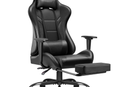 Gaming Racing Ergonomischer Stuhl mit Fußstütze für 113,99€ inkl. Versand!