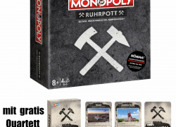 Monopoly Ruhrpott + GRATIS QUARTETT Brettspiel Gesellschaftsspiel für 44,99€ inkl. Versand!