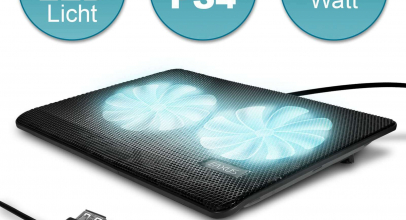 USB Kühler Playstation 4 Laptop Lüfter LED Beleuchtet für 14,99€ inkl. Versand!