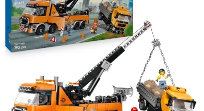 LEGO® City 60467 Schwerlast-Abschleppwagen mit Kran für 88,49€ inkl. Versand!