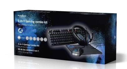 5-in-1 Gaming Set Tastatur Maus Headset Mauspad Komplettset Gaming Zubehör PC – Refurbished für 9,99€ inkl. Versand!