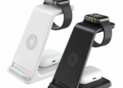 3-in-1 Wireless Induktive Ladestation Apple Watch, Air Pods, iPhone 14 für 20,41€ inkl. Versand!