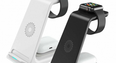 3-in-1 Wireless Induktive Ladestation Apple Watch, Air Pods, iPhone 14 für 20,41€ inkl. Versand!