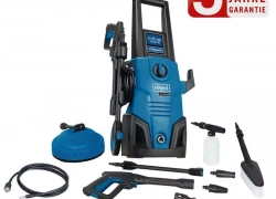Scheppach Hochdruckreiniger HCE1650, 135 bar, Flächenreiniger Bürsten + Zubehör für 76,95€ inkl. Versand!