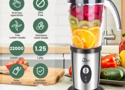 9-in-1 Standmixer Smoothie Maker BPA-freie Rührmaschine Milchshaker Ice-Crusher für 21,75€ inkl. Versand!