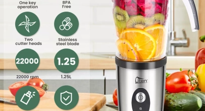 9-in-1 Standmixer Smoothie Maker BPA-freie Rührmaschine Milchshaker Ice-Crusher für 21,75€ inkl. Versand!