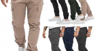 Rock Creek Herren Cargohose Chino Hose mit Seitentaschen für 39,90€ inkl. Versand!
