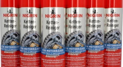 6x 500ml Kettenreiniger Motorrad NIGRIN 73889 Ketten Spray Reiniger für 16,99€ inkl. Versand!