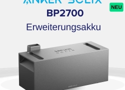 Anker SOLIX BP2700 Erweiterungsakku 2700 Wh für Anker SOLIX 4 PRO/3 PRO/2 PRO für 584,25€ inkl. Versand!