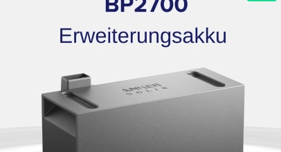 Anker SOLIX BP2700 Erweiterungsakku 2700 Wh für Anker SOLIX 4 PRO/3 PRO/2 PRO für 584,25€ inkl. Versand!