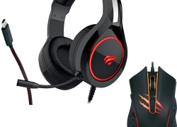 Schwaiger Gaming PC Bundle Maus + Headset USB RGB LED Set Gamer Mouse Kopfhörer für 15€ inkl. Versand!