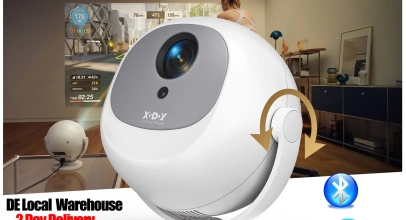 XGODY Beamer Projektor 4K FHD Android WiFi Bluetooth Smart Heimkino Mini Tragbar für 59,99€ inkl. Versand!