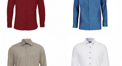 Jupiter Herren Casual Business Hemd langarm Kent Kragen Baumwolle für 25,99€ inkl. Versand!