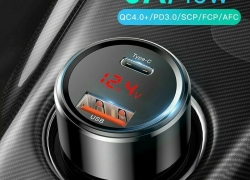 Baseus KFZ Ladegerät USB Typ C Ladegerät 45W Zigarettenanzünder für 10,99€ inkl. Versand!