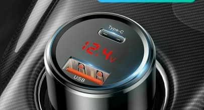 Baseus KFZ Ladegerät USB Typ C Ladegerät 45W Zigarettenanzünder für 10,99€ inkl. Versand!