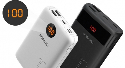 ROMOSS Powerbank 10000mAh Externer Zusatz-Akku 2xUSB schnell Ladegerät für 13,49€ inkl. Versand!