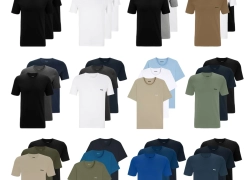 3er Pack BOSS Herren Classic T-Shirts kurzarm Pure Cotton C-Neck V-Neck für 34,99€ inkl. Versand!