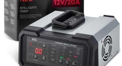 Batterieladegerät AEG CW20 Auto Kfz Intelligentes vollautomatisches Ladegerät für 84,60€ inkl. Versand!