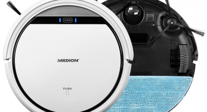 MEDION MD 2-in-1 Saugroboter mit Wischfunktion für 130,49€ inkl. Versand!