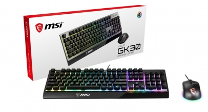 MSI Vigor GK30 Combo Kabelgebundene Maus-Tastaturkombination für 48,-€ inkl. Versand!