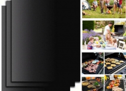 3x Antihaft BBQ Grillmatte Bratfolie Teflon für 8,99€ inkl. Versand!