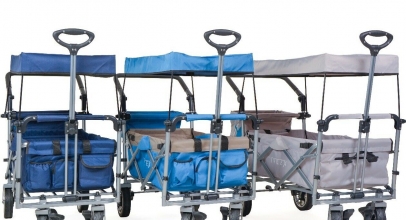 IMLEX Bollerwagen mit Schiebe und Zieh Funktion für 89,90€ inkl. Versand!