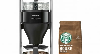 Philips HD 5408/60 Café Gourmet Kaffeemaschine STARBUCKS Bundle für 77,-€ inkl. Versand!