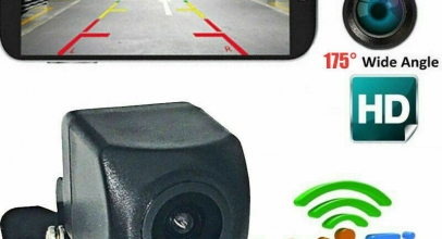 175° Digital WiFi Kabellos Farb Auto Rückfahrkamera Android/iPhone für 19,98€ inkl. Versand!