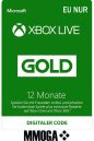 12 Monate Microsoft Xbox Live Gold Mitgliedschaft für 45,97€ inkl. Versand!