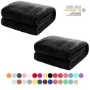 2er Set Flauschige Wohndecke Fleece Kuscheldecke – verschiedene Farben ab 17,99€ inkl. Versand!