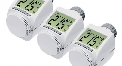 3er Spar-Set MAX! Elektronisches Heizkörperthermostat für 29,95€