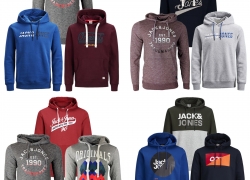 3x Jack & Jones Hoodies für nur 55,96€