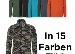 Mountain Warehouse Herren Camber Fleece Pullover für 13,95€ inkl. Versand!