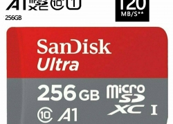 SanDisk Ultra micro scxd UHS- i Card 120MB/S A1 Speicherkarte – 256GB Memorycard für 26,99€ inkl. Versand!