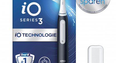Oral-B Zahnbürste iO 3 Matt Black – Elektrische Zahnbürste – schwarz für 53,99€ inkl. Versand!