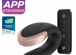 Satisfyer Luxus Paarvibrator ‘Double Love Connect App’ mit App (8,6cm) für 21,99€ inkl. Versand!