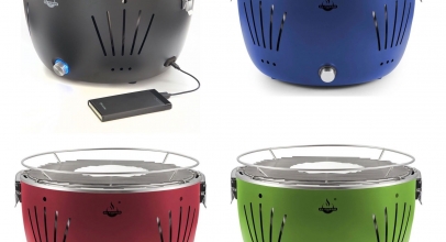 El Fuego Tulsa Tisch-Holzkohlegrill inkl. Tragetasche – verschiedene Farben für 44,99€ inkl. Versand
