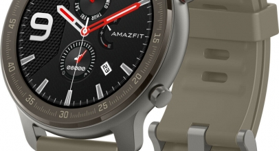 Huami Amazfit GTR 47MM Titanium grau Wasserdicht 5 ATM Smartwatch AMOLED Display für 104,90€ inkl. Versand!