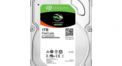 Seagate FireCuda 1TB, ST1000DX002, interne Festplatte (SSHD, 3,5″, 64MB Cache, SATA3) für 33€