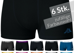 Kappa Herren 6er Set Boxershorts für 16,95€ inkl. Versand!